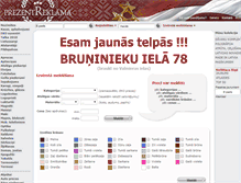 Tablet Screenshot of prezentreklama.lv